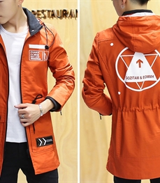 市场上装-中长外套-时尚男装中长外套