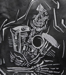 市场上装-皮衣-时尚男装皮衣