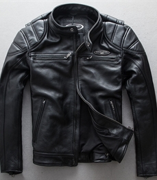 市场上装-皮衣-时尚男装皮衣