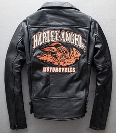 市场上装-皮衣-时尚男装皮衣