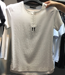 市场上装-T恤-（实拍）休闲男装t恤