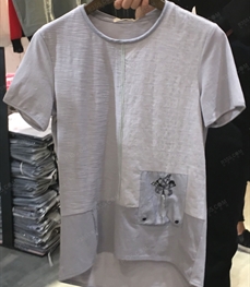 市场上装-T恤-（实拍）时尚男装t恤