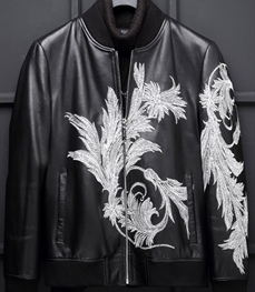 市场上装-皮衣-休闲男装皮衣