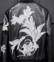 市场上装-皮衣-休闲男装皮衣