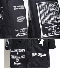 市场上装-中长外套-时尚男装中长外套