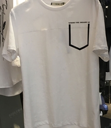 市场上装-T恤-（实拍）休闲男装t恤