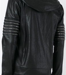 市场上装-皮衣-休闲男装中长外套