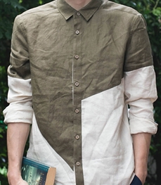 市场上装-衬衫-时尚男装衬衫