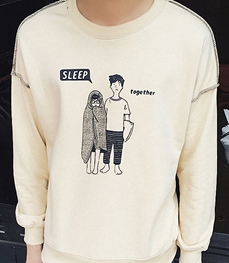 市场上装-卫衣-时尚男装卫衣