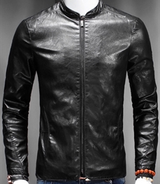 市场上装-皮衣-时尚男装皮衣