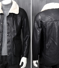 市场上装-皮衣-时尚男装皮衣