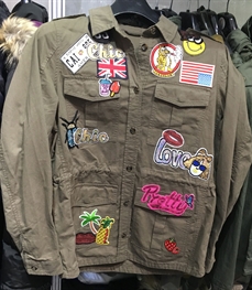 市场上装-衬衫-（实拍）时尚男装衬衫