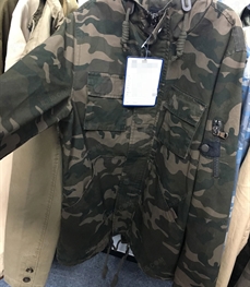 市场上装-中长外套-（实拍）时尚男装中长外套