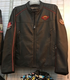 市场上装-皮衣-（实拍）时尚男装皮衣