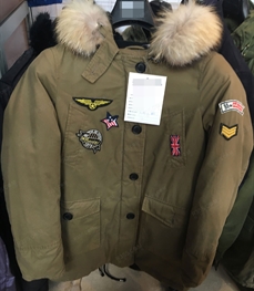 市场上装-棉衣/羽绒服-（实拍）时尚男装棉服