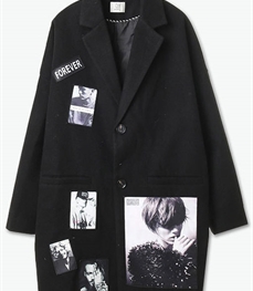 市场上装-中长外套-休闲男装中长外套