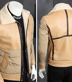 市场上装-皮衣-时尚男装皮衣