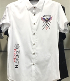 市场上装-衬衫-（实拍）时尚男装衬衫