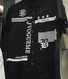 市场上装-衬衫-（实拍）时尚男装衬衫