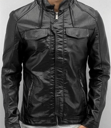 市场上装-皮衣-时尚男装皮衣