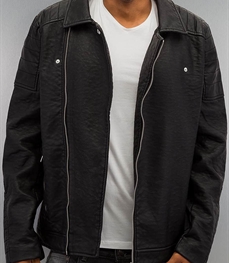 市场上装-皮衣-时尚男装皮衣