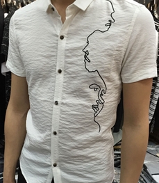 市场上装-衬衫-时尚男装衬衫