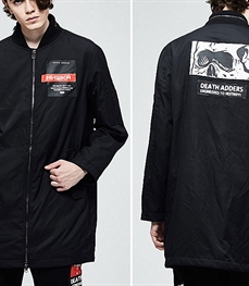 市场上装-中长外套-时尚男装中长外套