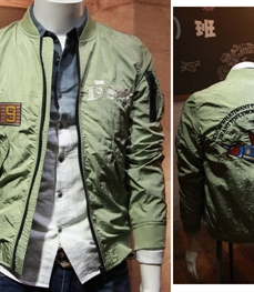 市场上装-夹克-时尚男装夹克