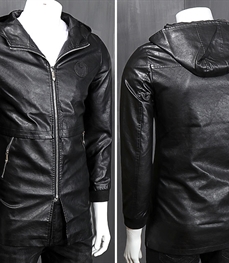 市场上装-皮衣-时尚男装皮衣