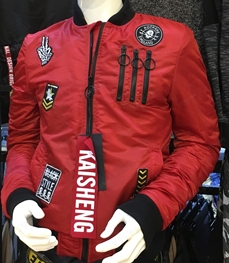 市场上装-夹克-（实拍）时尚男装夹克