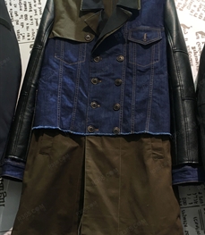 市场上装-中长外套-（实拍）时尚男装中长外套