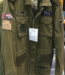 市场上装-中长外套-（实拍）时尚男装中长外套