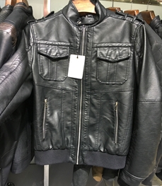 市场上装-皮衣-（实拍）时尚男装皮衣