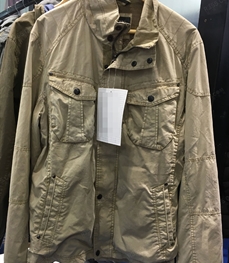 市场上装-夹克-（实拍）时尚商务夹克