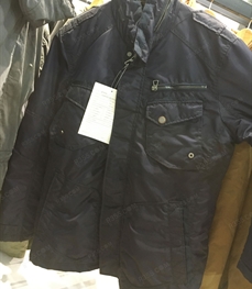市场上装-棉衣/羽绒服-（实拍）时尚商务棉服