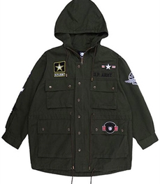 市场上装-中长外套-休闲男装中长外套