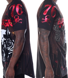 市场上装-T恤-时尚男装t恤