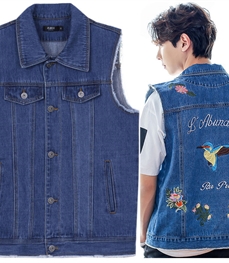 市场上装-马夹-时尚男装马甲