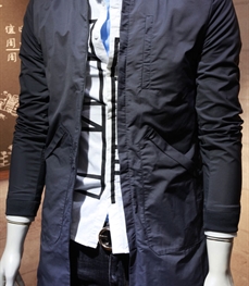 市场上装-中长外套-时尚男装中长外套