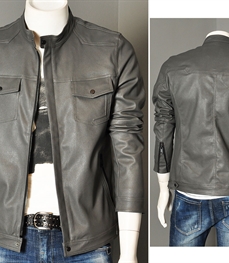 市场上装-皮衣-时尚男装皮衣