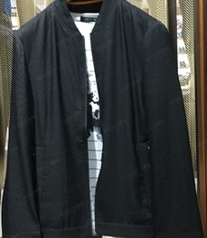 市场上装-夹克-（实拍）时尚商务夹克