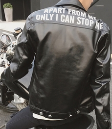 市场上装-皮衣-休闲男装皮衣