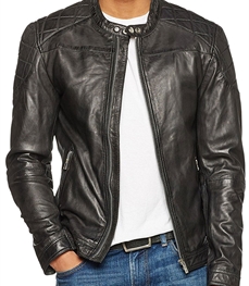 市场上装-皮衣-时尚男装皮衣