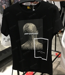 市场上装-T恤-（实拍）时尚男装t恤