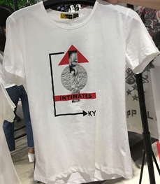 市场上装-T恤-（实拍）时尚男装t恤