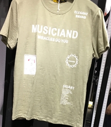 市场上装-T恤-（实拍）时尚男装t恤