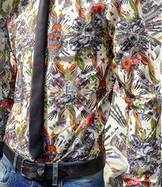 市场上装-衬衫-（实拍）时尚商务衬衫