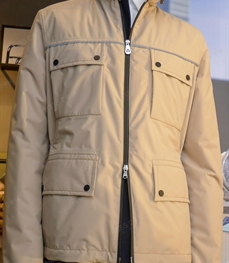 市场上装-中长外套-（实拍）时尚商务派克