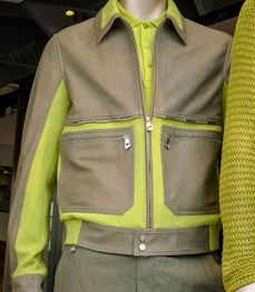 市场上装-皮衣-（实拍）时尚商务皮衣