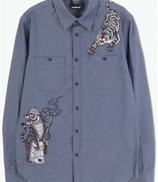 市场上装-衬衫-休闲男装衬衫